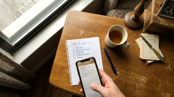 The 5 calls your family will make the day you die