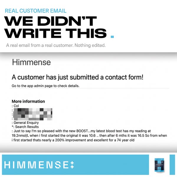 Anúncio de Himmense