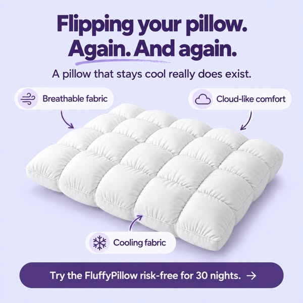 The pillow that feels like sleeping on a cloud