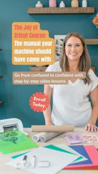 Get Access to The Joy of Cricut Program with Abbi Kirsten!