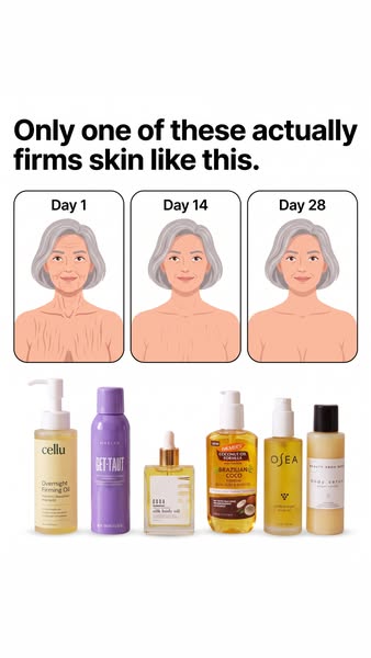 Body Firming Oils Compared: Sagging, Cellulite, Loose Skin