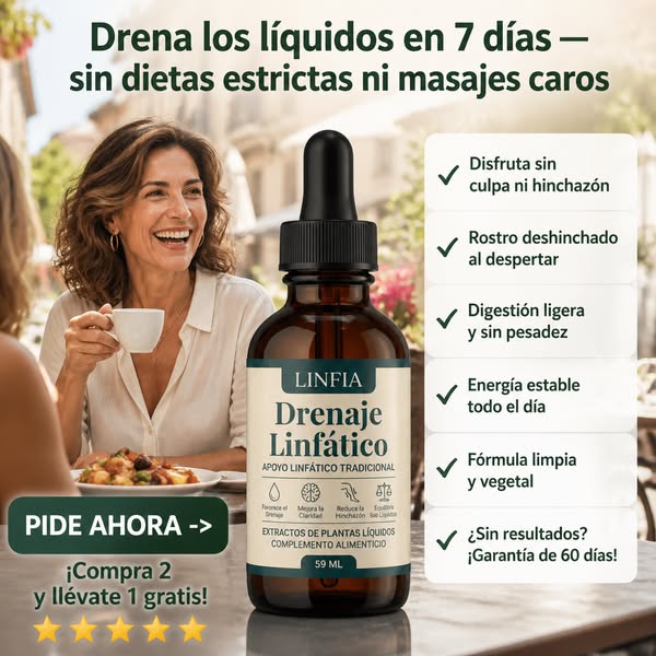 La ligereza empieza con unas gotas