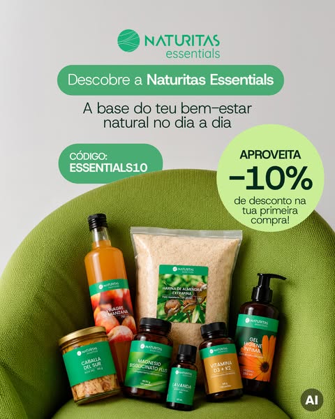 Aproveita 10% de desconto na tua primeira compra! CÓDIGO: ESSENTIALS10