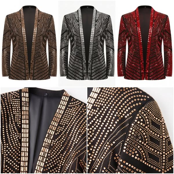 Rhinestone Western Blazer