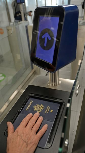 The little flags I clip on after every trip