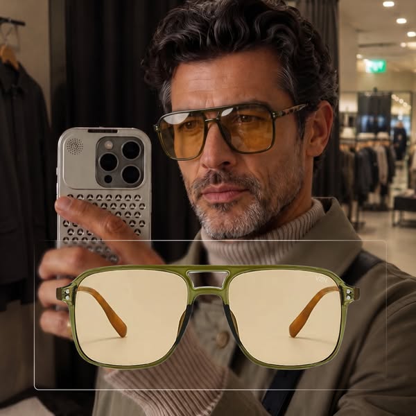 Luxury look. UV400 shield. All-day comfort.