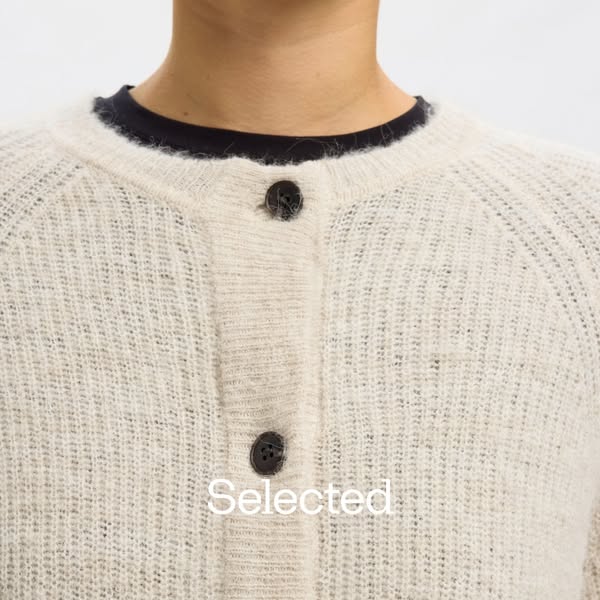 Wool Blend Cardigan - Women