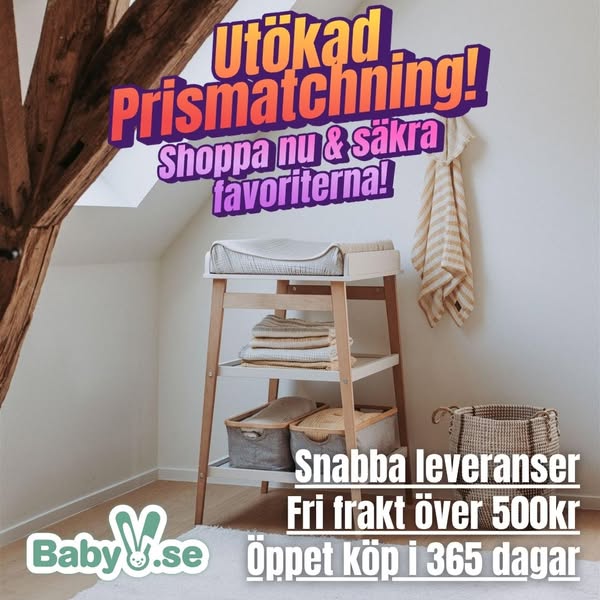 Handla nu, vi matchar priset
