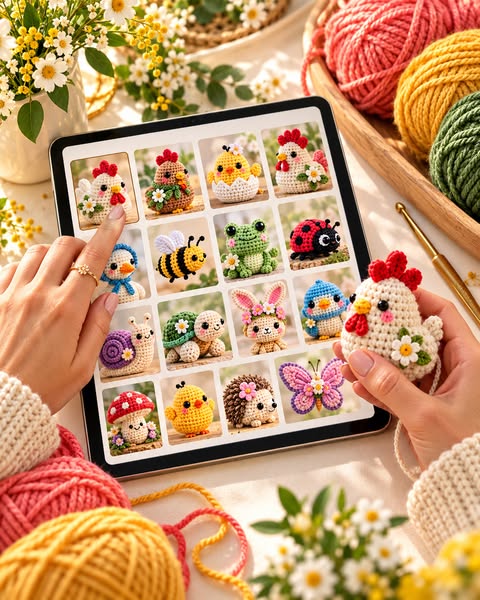Votre prochain projet crochet est là