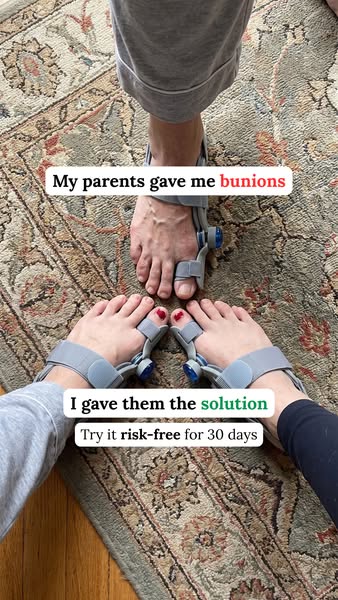 Get Bunion Pain Relief or Your Money Back