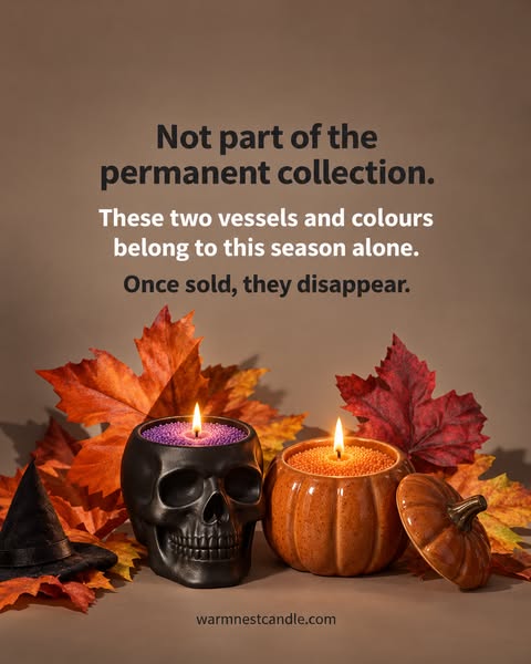 Design your own Halloween candle