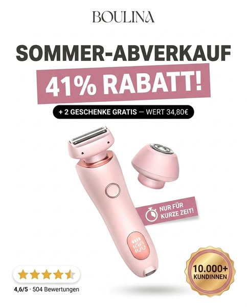 + GRATIS Geschenke - Nur für kurze Zeit!