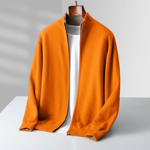 Pauletto Cashmere Zip Cardigan