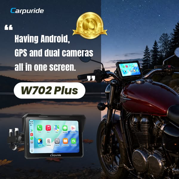 The Only Motorcycle Screen That Doesn't Need Your Phone