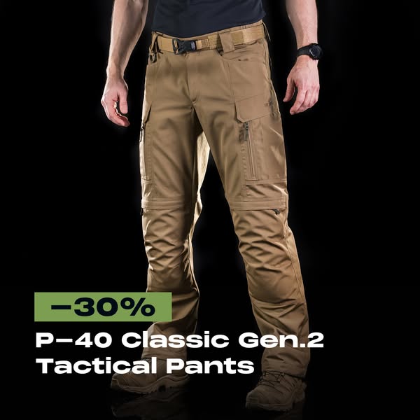 30% OFF on UF PRO P-40 Classic Gen.2 Tactical Pants