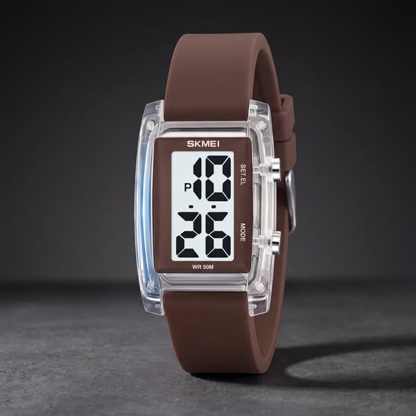 Upright Digital Watch