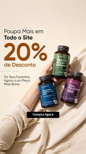 20% de Desconto em Tudo