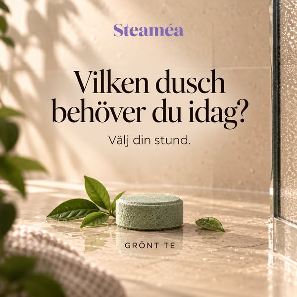 Samma dusch. Ny känsla varje gång