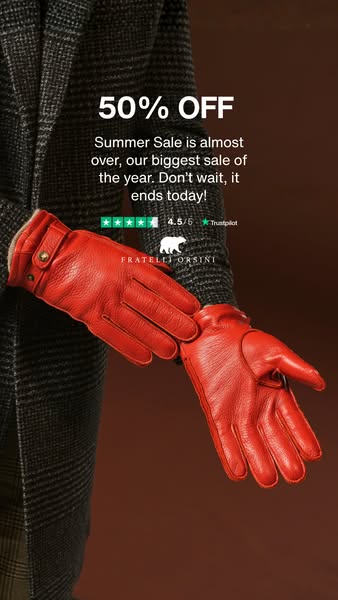 Luxury Italian Gloves | Summer Sale