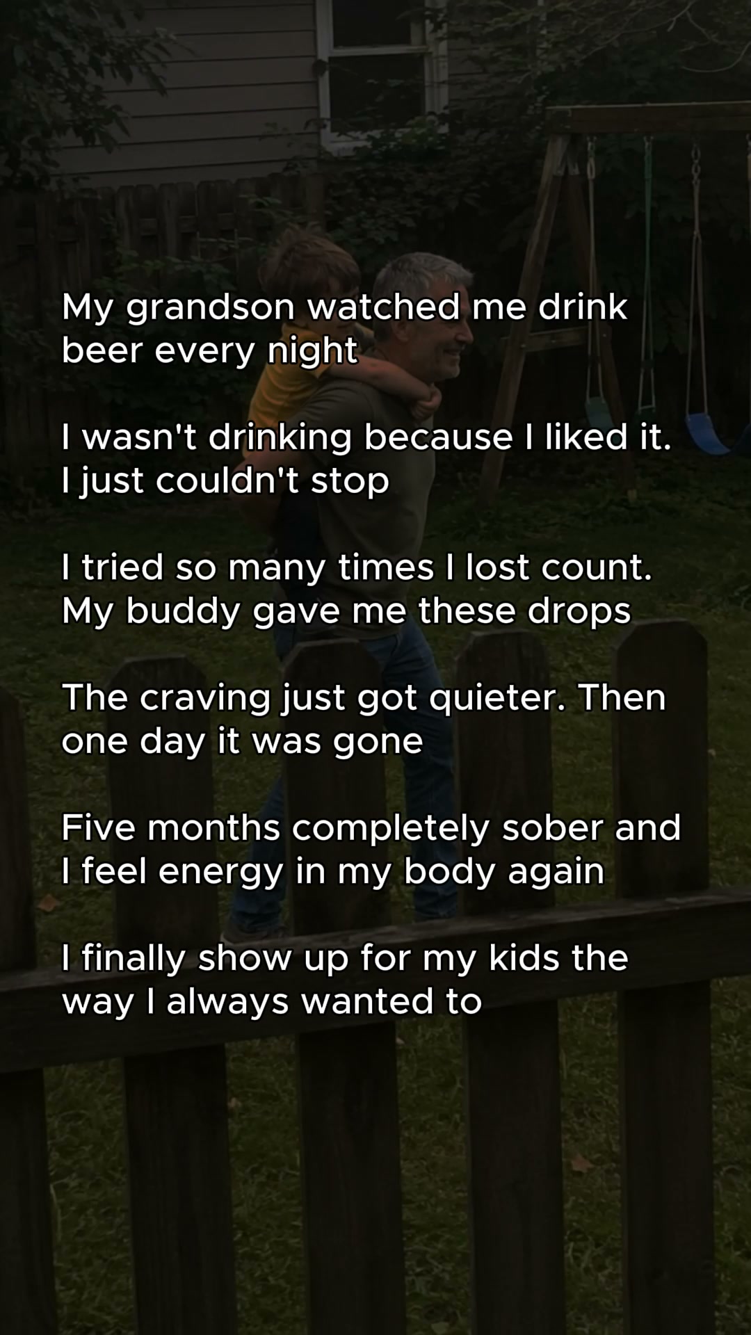 Alcohol-free in 7 days.