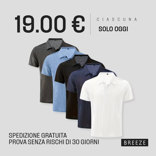 €19,00 CIASCUNA | SOLO OGGI.