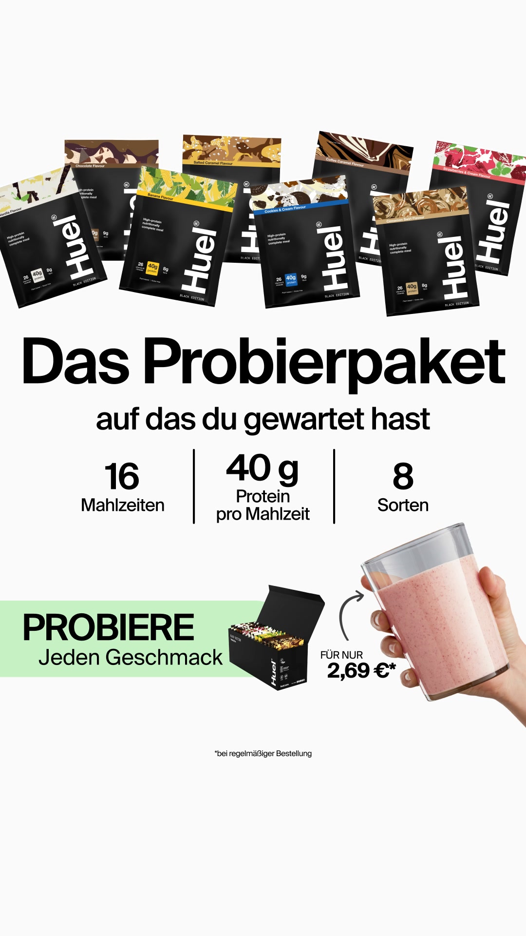 Die Mahlzeit, die kein Nachrechnen braucht