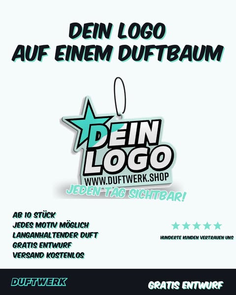 Duftbäume mit deinem Logo