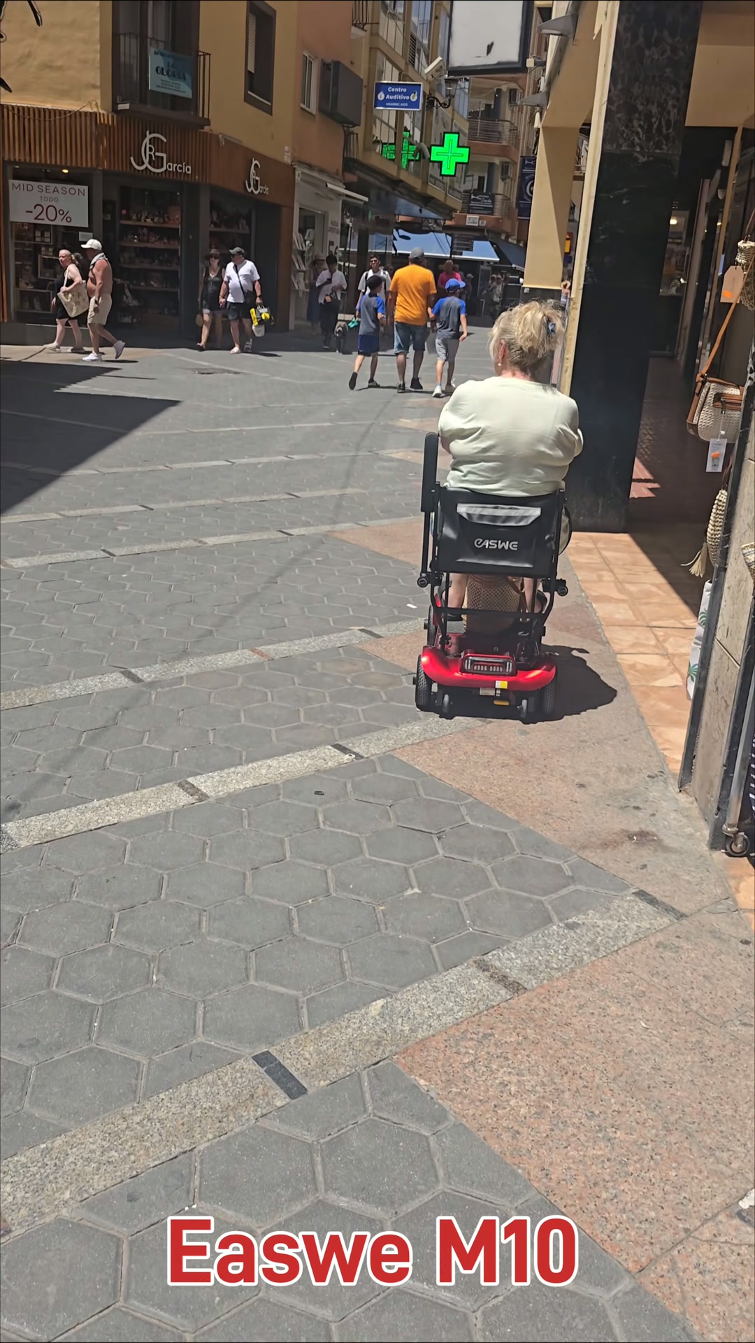 Easwe® M10 – Scooter Électrique Pliable pour Seniors
