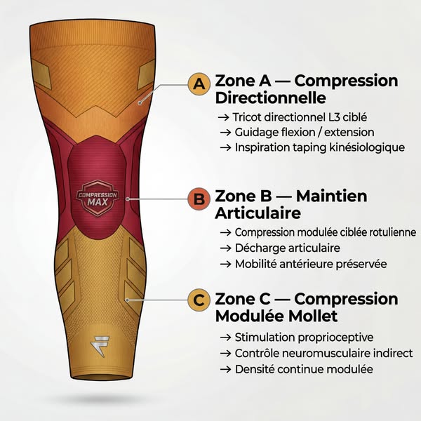 Soulage et protège les genoux