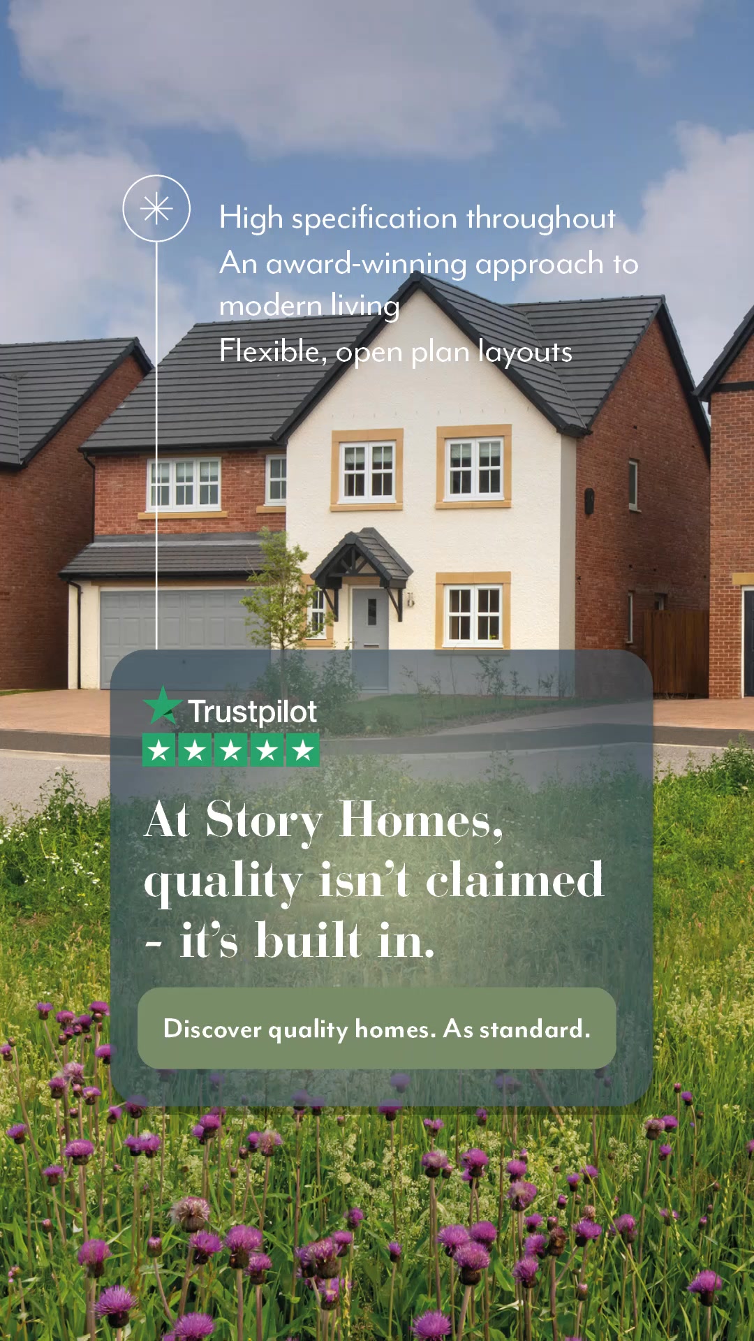 Characterful, modern homes are coming.
