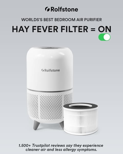 No more blocked nose and itchy eyes..