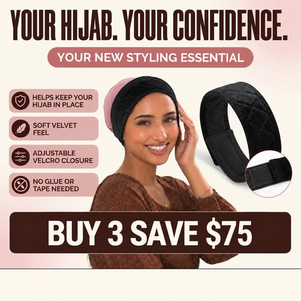 Say Goodbye to Slipping Hijabs