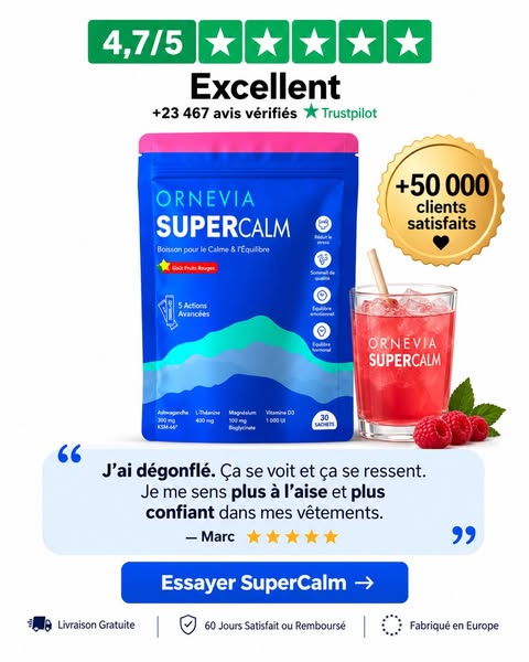 Ton cortisol élevé sabote tous tes efforts.
