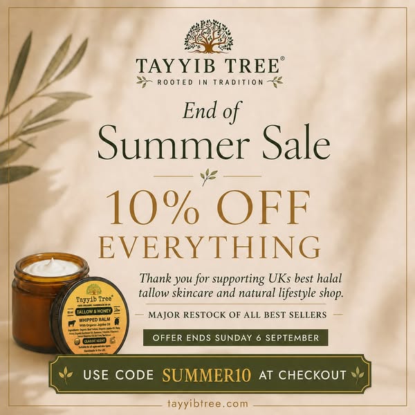 Tayyib Tree - Handmade Tallow Skincare & Holistic Health Products