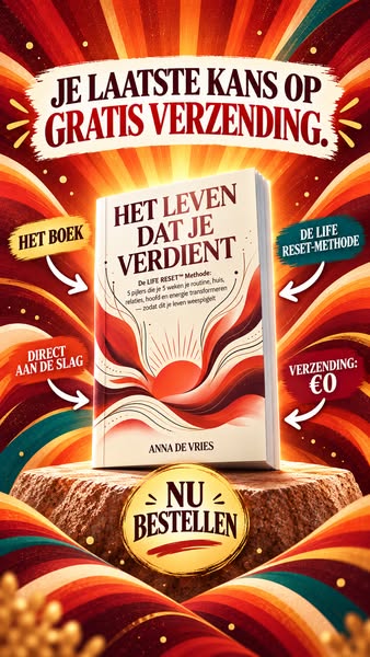 Laatste kans op gratis verzending