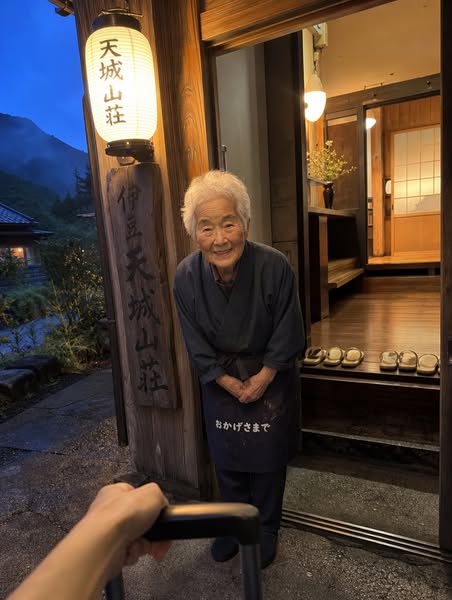 She's 83. I couldn't keep up.