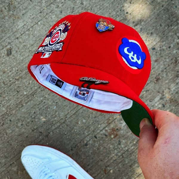 New Era Chicago Cubs Capsule Nitro 3.0 Collection 1990 All Star Game Embroidered Casual Baseball Cap