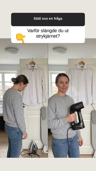 Från skrynkligt till slätt på några minuter