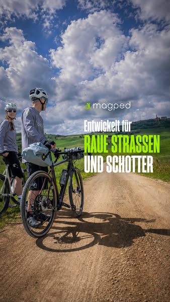 Magnetpedale für Gravel