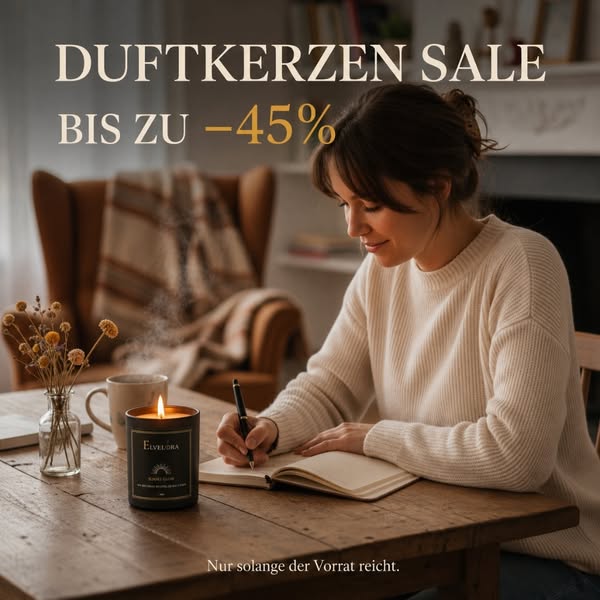 Bis zu -45% auf Duftkerzen sichern