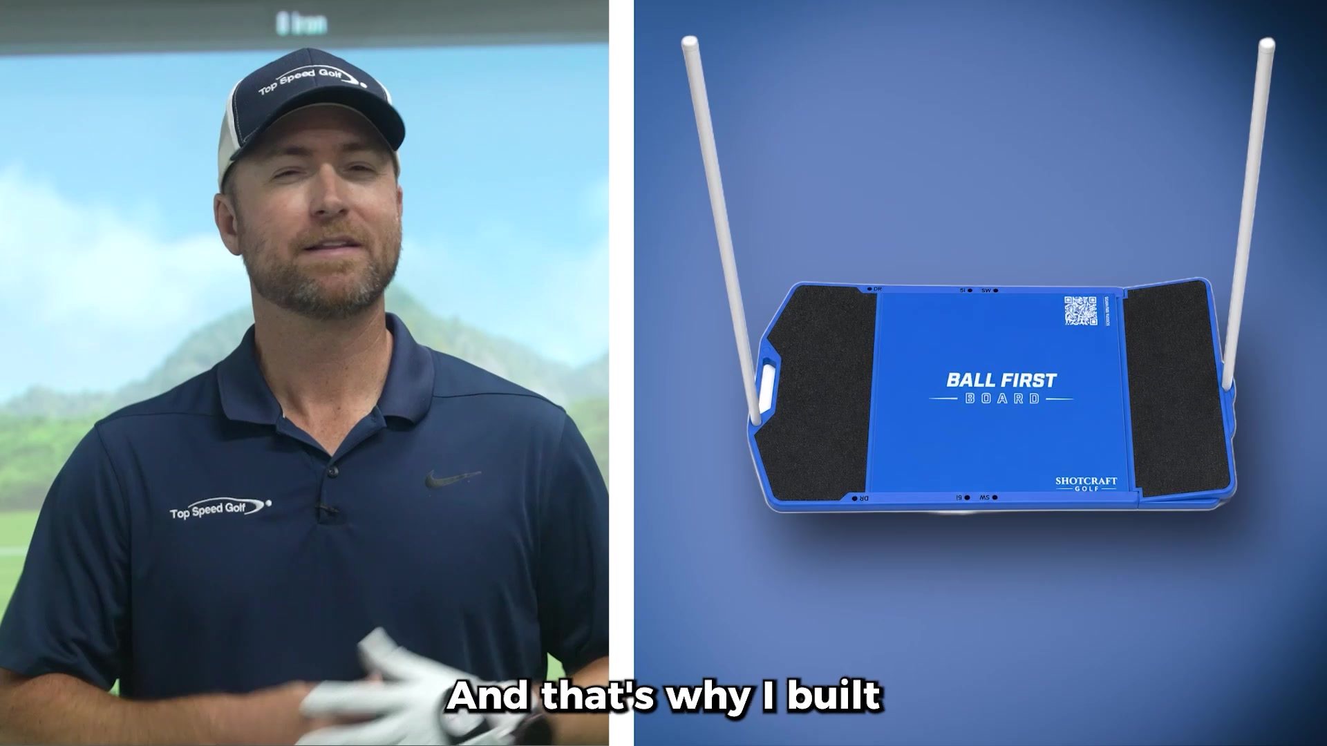 The Ball First Board: Finally Make Ball-Then-Turf Contact With Every Club