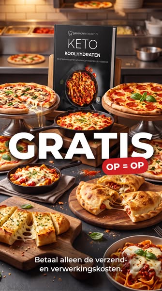 Keto Koolhydraten Kookboek (Gratis Vandaag!)