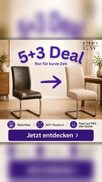 5 + 3 & Kostenloser Versand