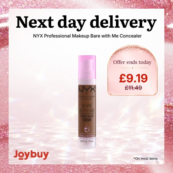 NYX Professional Makeup Bare with Me Concealer Serum - A Hydrating, Lightweight Liquid Foundation & Rich Coverage Concealer for a Flawless L