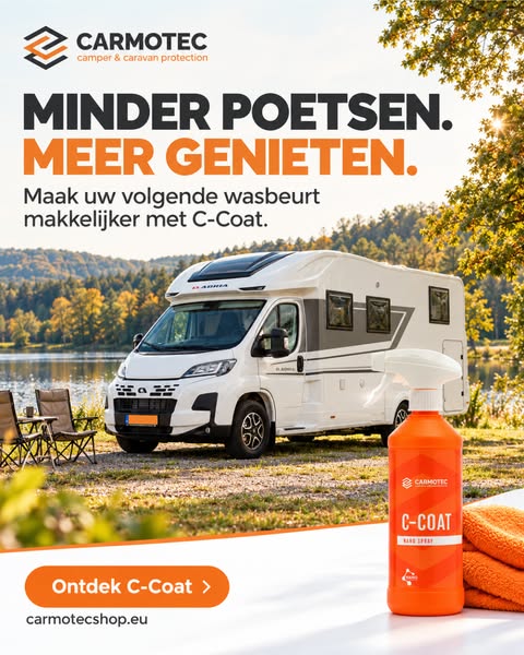 Uw camper of caravan beschermen was nog nooit zo makkelijk.