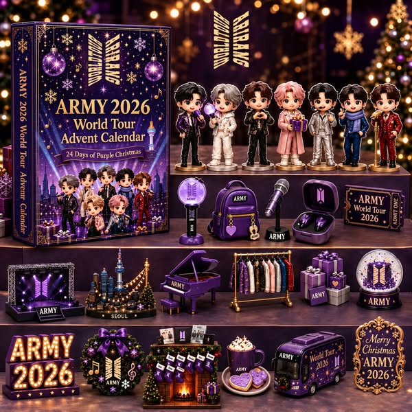 The Ultimate 2026 Holiday Countdown for ARMY!