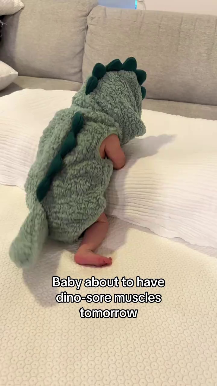 Personalized Dino Romper for Your Little Monster!