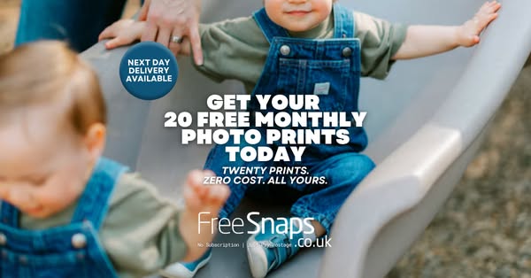 20 Free Prints Every Month