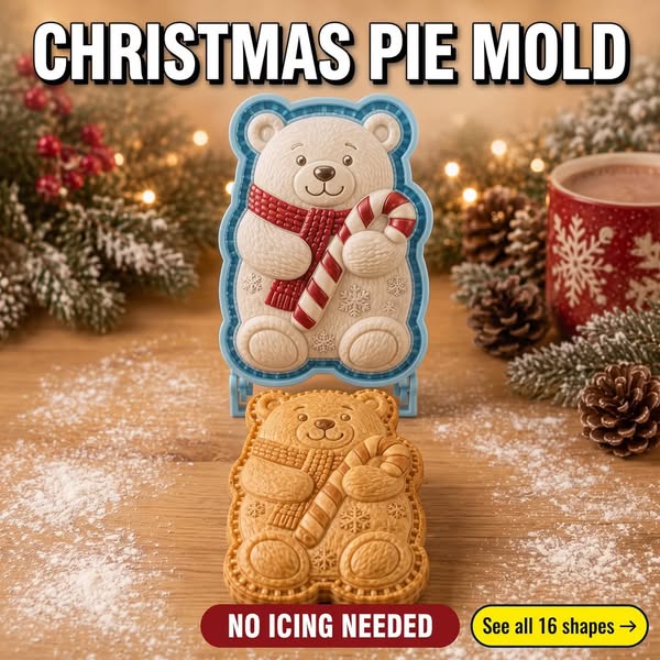 16-Design Christmas Mini Pie Mold Collection