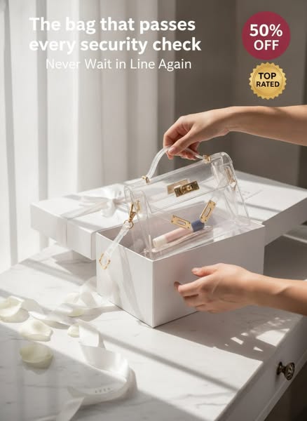 Women's Transparent Jelly Bag